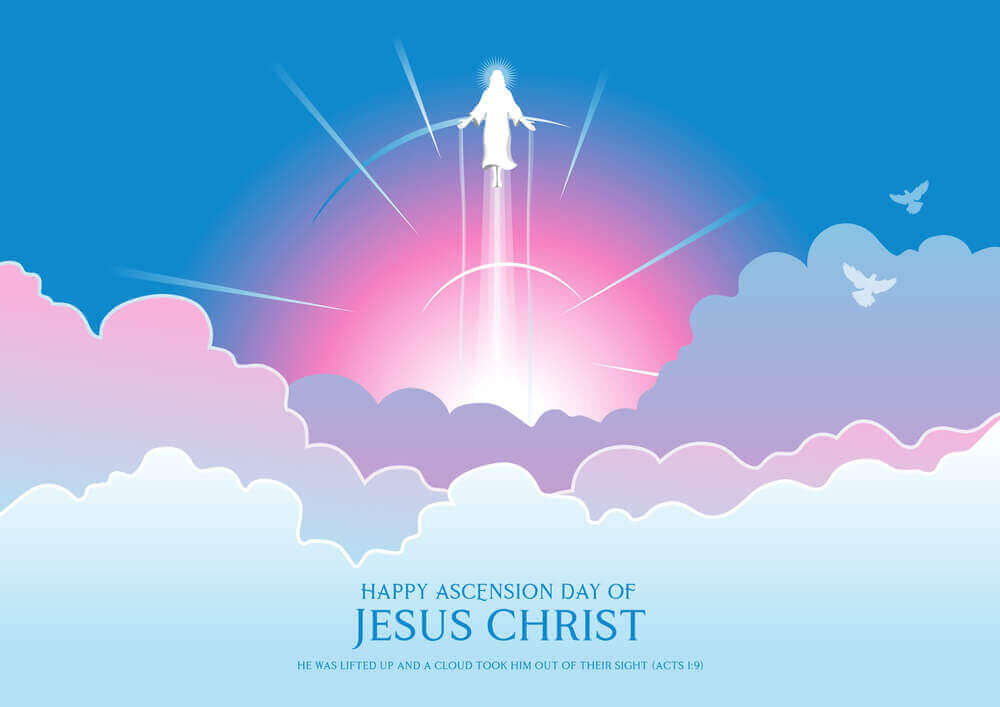 ascension day 2023 vector images