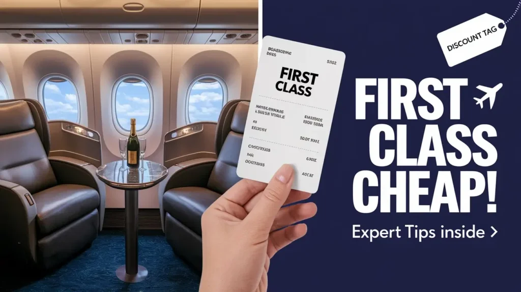 Cheap First Class Flights and Tickets