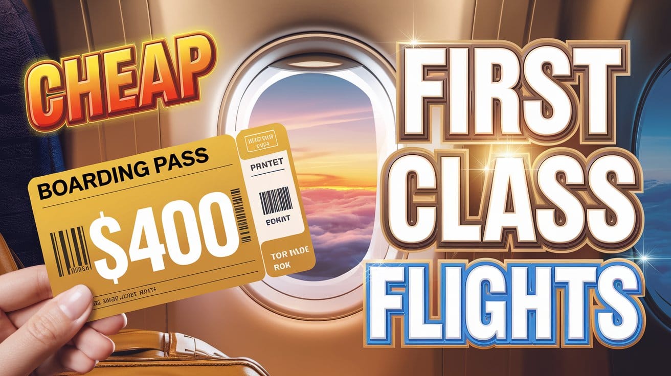 Expert Tips for Booking Cheap First Class Flights and Tickets